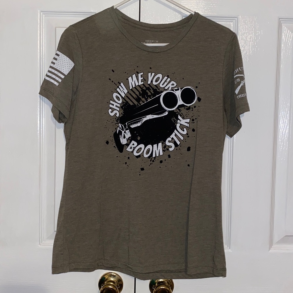 Grunt Style Show Me Your Boomstick Women’s Tee